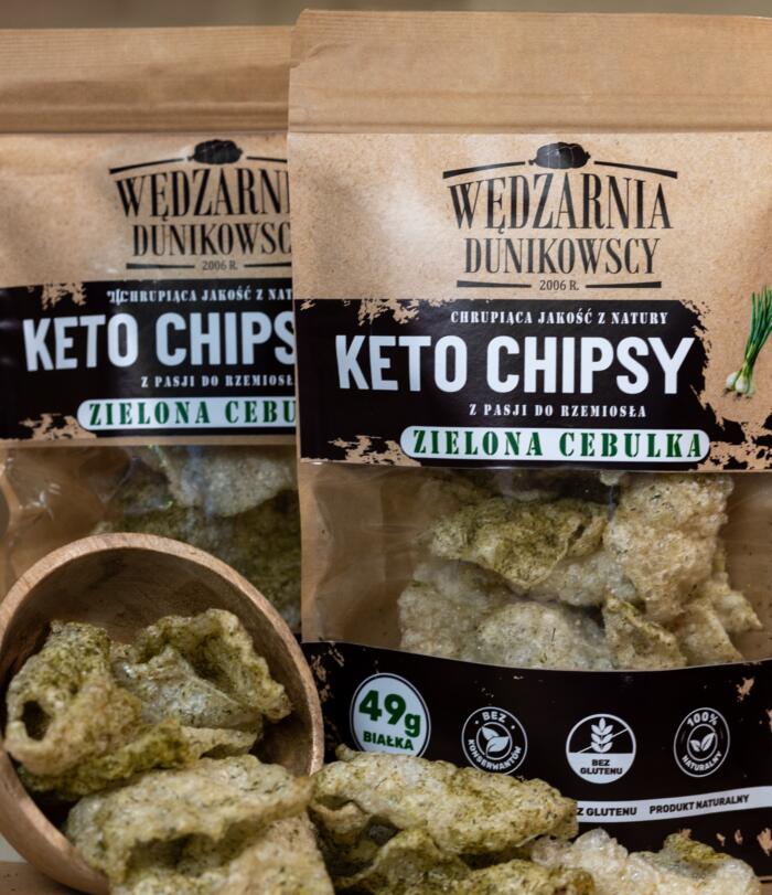 Ketochipsy Zielona Cebulka - obrazek 2