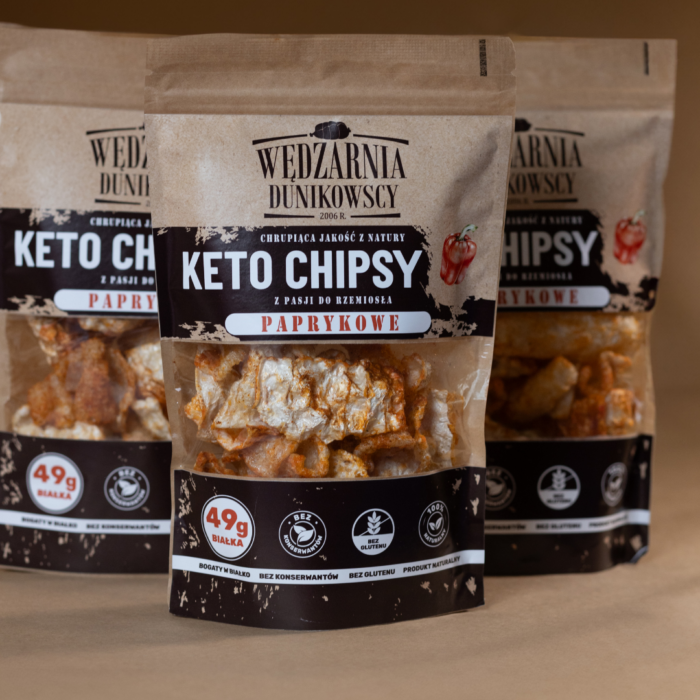 Ketochipsy Paprykowe